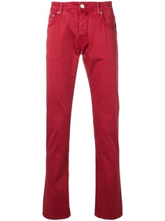 Jacob Cohen брюки чинос кроя слим