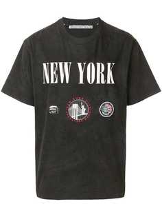 Alexander Wang футболка в стиле оверсайз New York