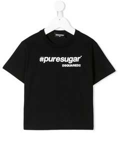 Dsquared2 Kids футболка с нашивкой логотипа
