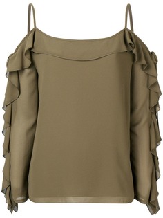 Blugirl блузка с оборками