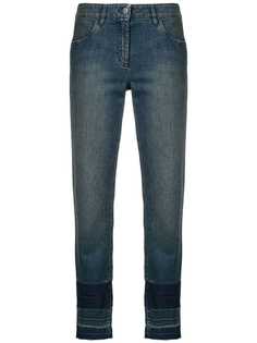 Luisa Cerano джинсы с необработанными краями