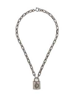 Alexander McQueen колье с кулоном в виде подвесного замка