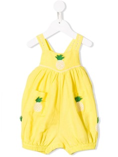 Stella Mccartney Kids комбинезон с вышитыми ананасами