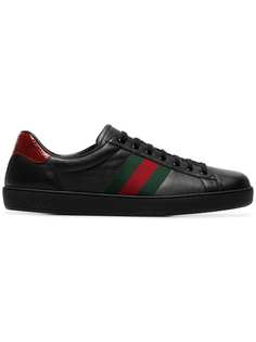 Gucci кроссовки Ace с полосками