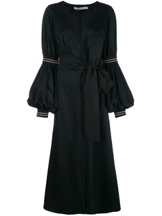 Silvia Tcherassi длинное платье с запахом