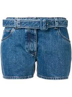 Prada короткие джинсовые шорты