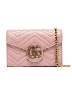 Gucci стеганая сумка через плечо GG Marmont