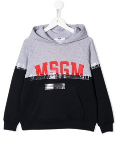 Msgm Kids толстовка с капюшоном