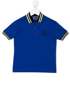 Young Versace рубашка-поло с принтом Medusa