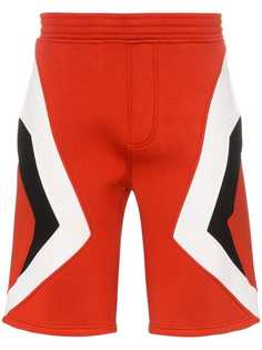 Neil Barrett шорты с геометрическим принтом