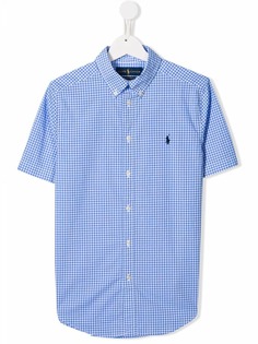 Ralph Lauren Kids клетчатая рубашка