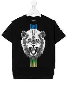 Marcelo Burlon County Of Milan Kids футболка с принтом льва