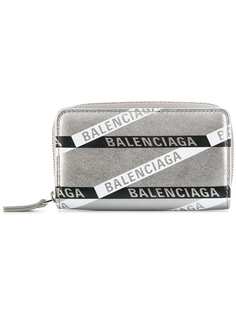 Balenciaga визитница на молнии Everyday