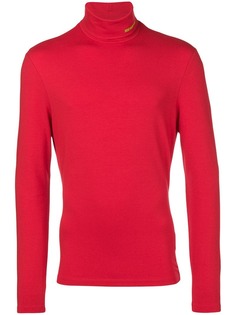 Calvin Klein 205W39nyc топ с высоким воротом и логотипом