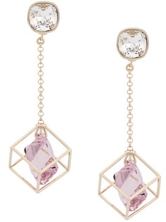 Atelier Swarovski серьги-подвески Nostalgia из коллаборации с Mary Katrantzou