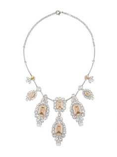 Atelier Swarovski колье Golden Shadow из коллаборации с Anna Dello Russo