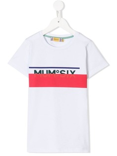 #Mumofsix футболка с принтом логотипа