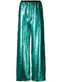 Vivetta брюки палаццо с отделкой пайетками