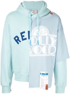 Maison Mihara Yasuhiro толстовка Combined с капюшоном