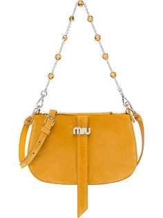 Miu Miu сумка на плечо с бляшкой с логотипом