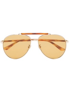 Gucci Eyewear солнцезащитные очки-авиаторы GG0014