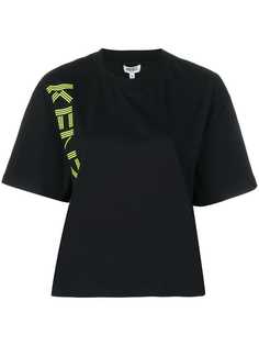 Kenzo футболка свободного кроя с логотипом