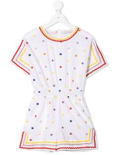 Stella Mccartney Kids ромпер с вышивкой