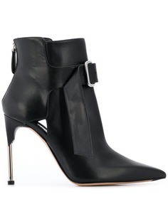 Alexander McQueen ботильоны с пряжкой спереди