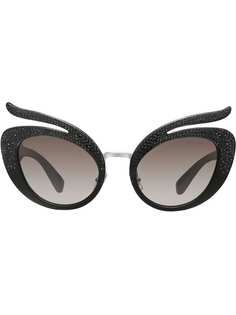 Miu Miu Eyewear солнцезащитные очки Folie