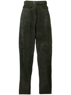 Versace Vintage зауженные брюки 1980-х годов