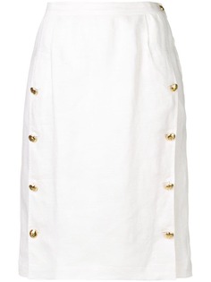 Valentino Vintage юбка миди 1980-х годов