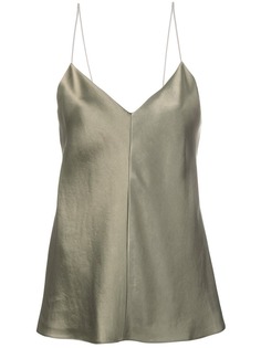 The Row атласный топ на бретелях