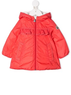 Moncler Kids пуховик с капюшоном