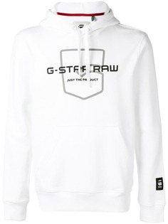 G-Star Raw Research толстовка с капюшоном и принтом логотипа