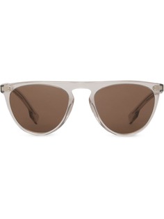 Burberry Eyewear солнцезащитные очки в D-образной оправе