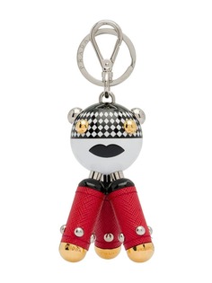 Prada брелок Pradamalia из сафьяновой кожи