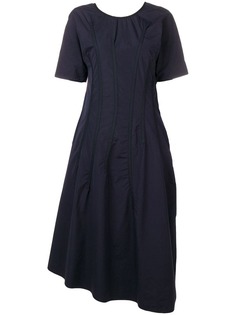 Jil Sander платье макси с короткими рукавами
