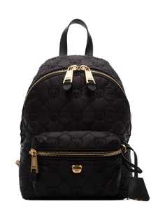 Moschino black Quilted teddy bear motif backpack
