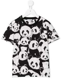 Dolce & Gabbana Kids футболка с принтом панды