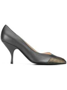 Bottega Veneta asymmetric pointed pumps