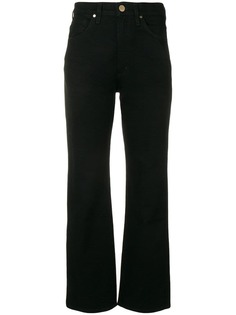 GOLDSIGN mid rise straight trousers