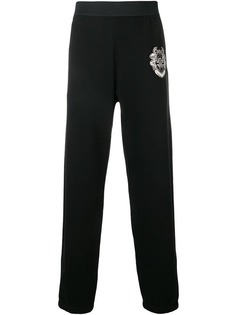 Roberto Cavalli спортивные брюки с нашивкой-логотипом
