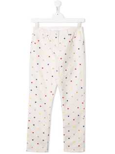 Stella Mccartney Kids джинсы со звездной отделкой