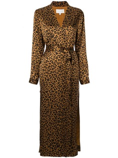 Michelle Mason леопардовый халат