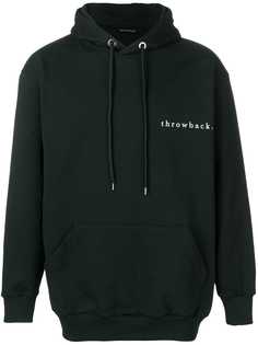 Throwback. logo hoodie