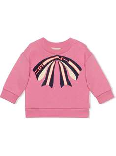 Gucci Kids толстовка с бантом