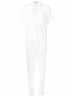 Poiret комбинезон Peggy с драпировкой