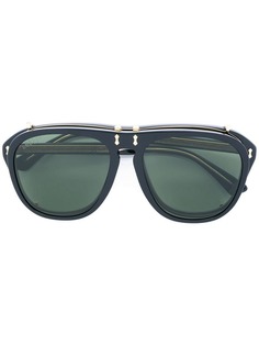 Gucci Eyewear солнцезащитные очки с откидными стеклами