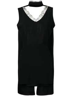 Almaz short open-back dress
