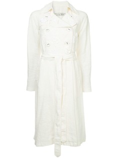 Tu Es Mon Trésor тренч с кружевом